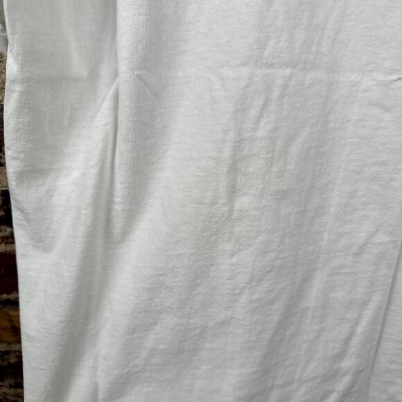 Vintage Grits Shirt Size Medium White Single Stitch Southern Girls Love To Beach - Picture 9 of 11